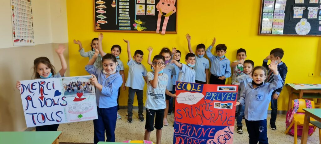 Course de solidarité : 6700 € pour venir en aide au Lycée Mansour du Liban