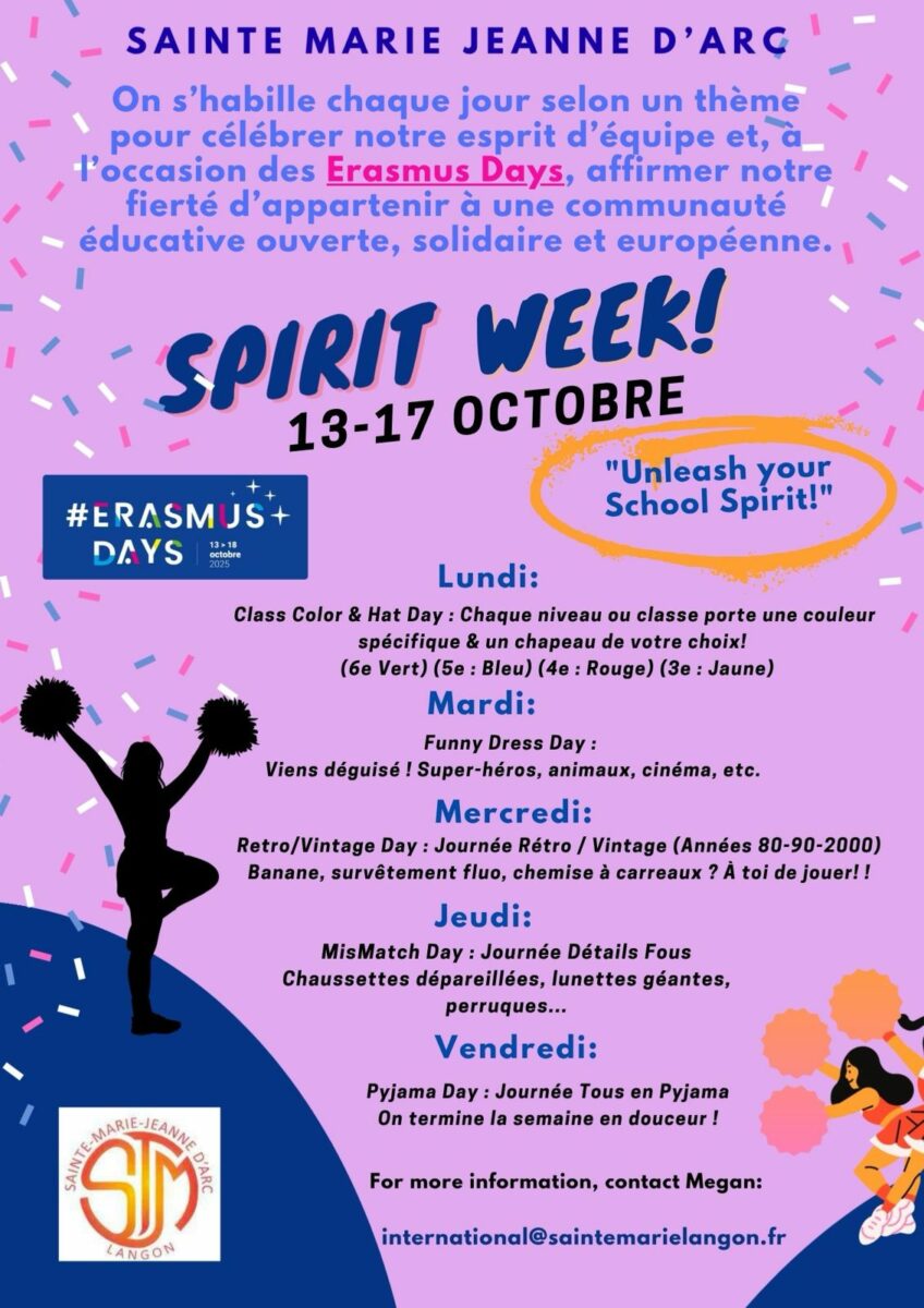 Spirit Week Spirit Week