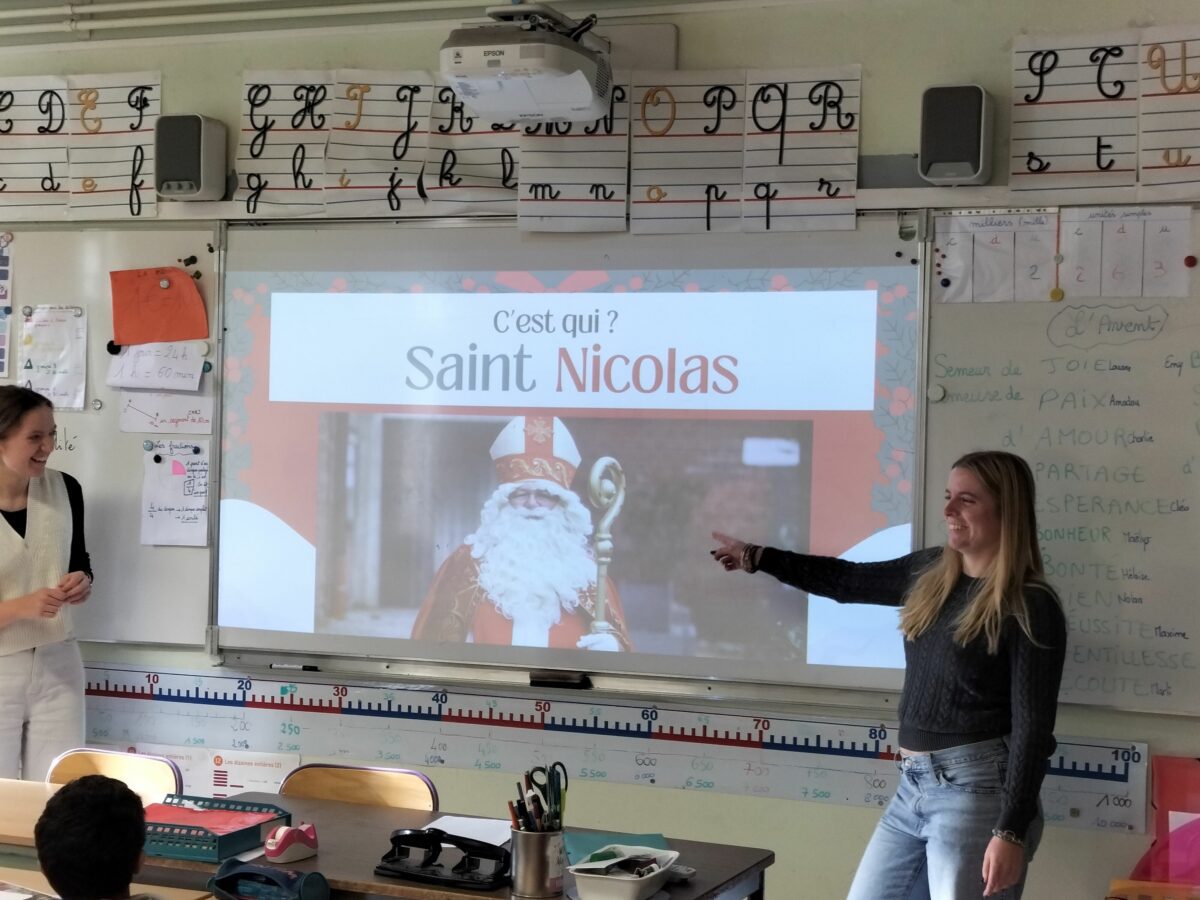 Visite d&rsquo;étudiants de la maison de l&rsquo;Europe