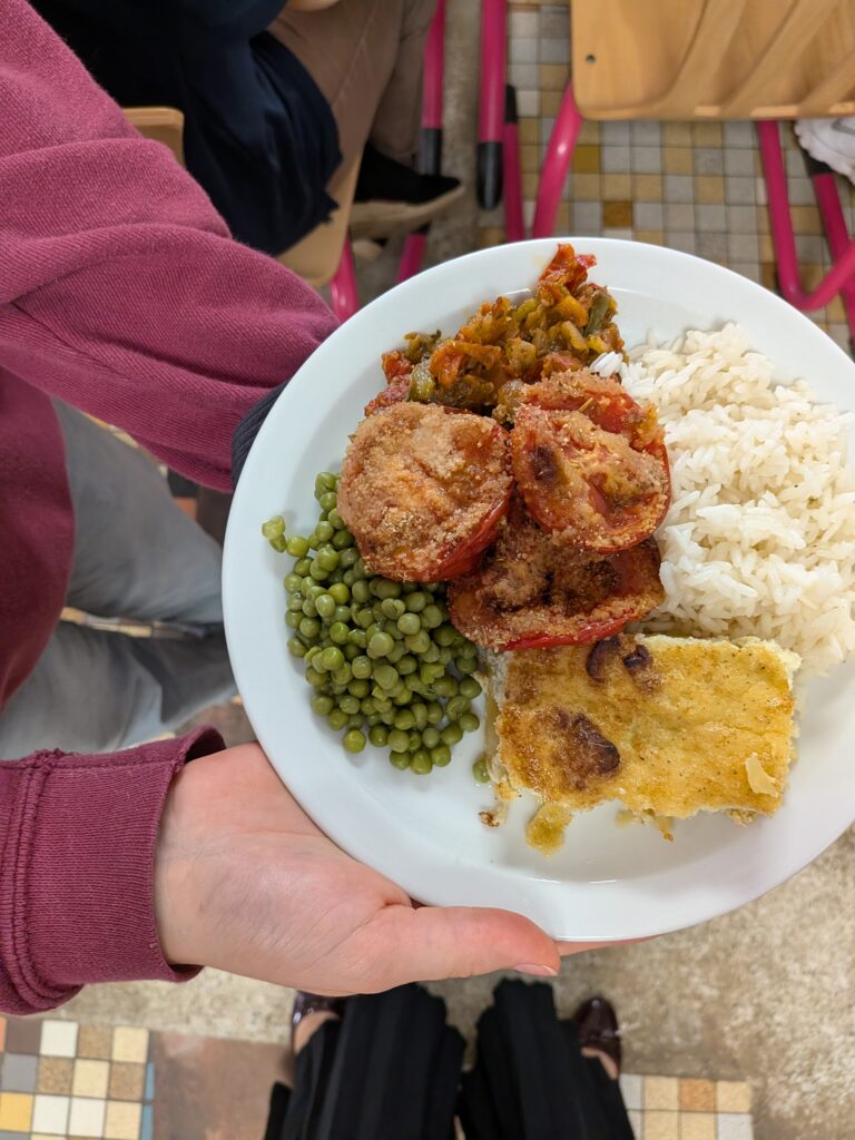 Une assiette bien garnie, composée selon son appétit